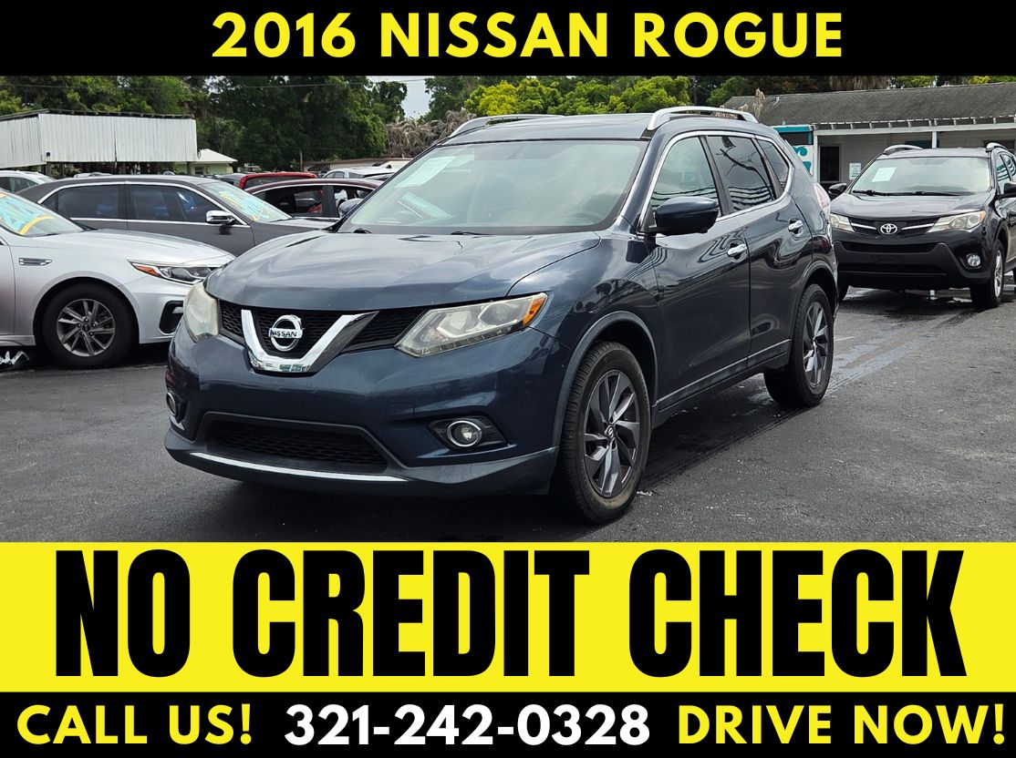 2016 NISSAN ROGUE SL! - WE FINANCE! NO CREDIT CHECK!!!