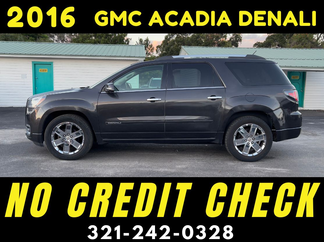 2016 GMC ACADIA DENALI 3 ROW - WE FINANCE NO CREDIT CHECK!! - Image 3