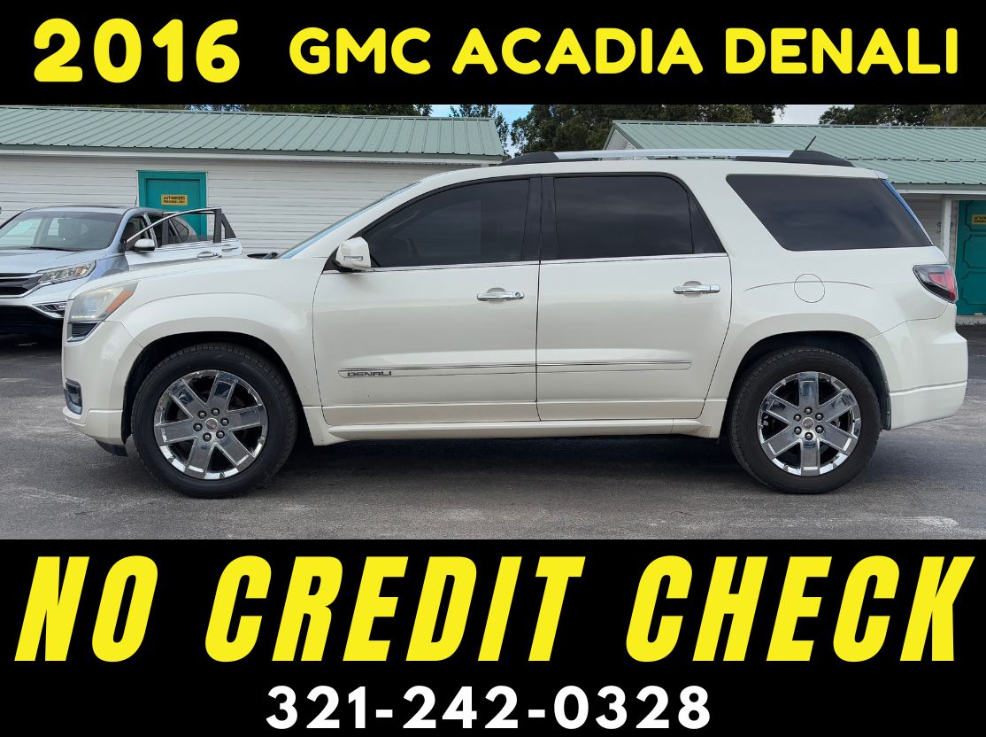 2016 GMC ACADIA DENALI 3 ROW - WE FINANCE NO CREDIT CHECK!! - Image 3