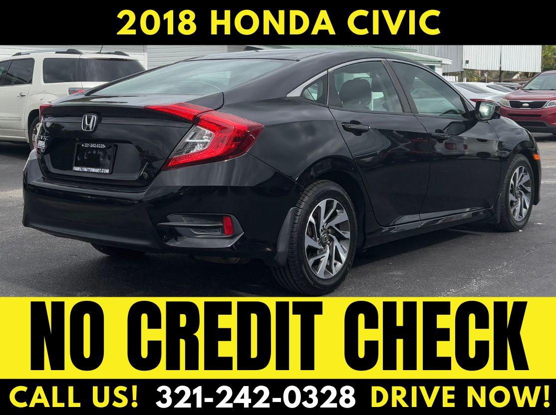 2018 HONDA CIVIC - WE FINANCE NO CREDIT CHECK! - Image 4
