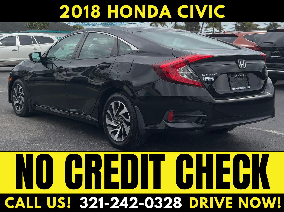 2018 HONDA CIVIC - WE FINANCE NO CREDIT CHECK! - Image 5