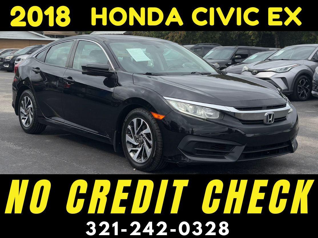 2018 HONDA CIVIC EX SEDAN - WE FINANCE NO CREDIT CHECK!!! - Image 5