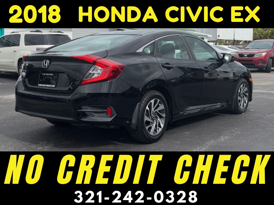 2018 HONDA CIVIC EX SEDAN - WE FINANCE NO CREDIT CHECK!!! - Image 7