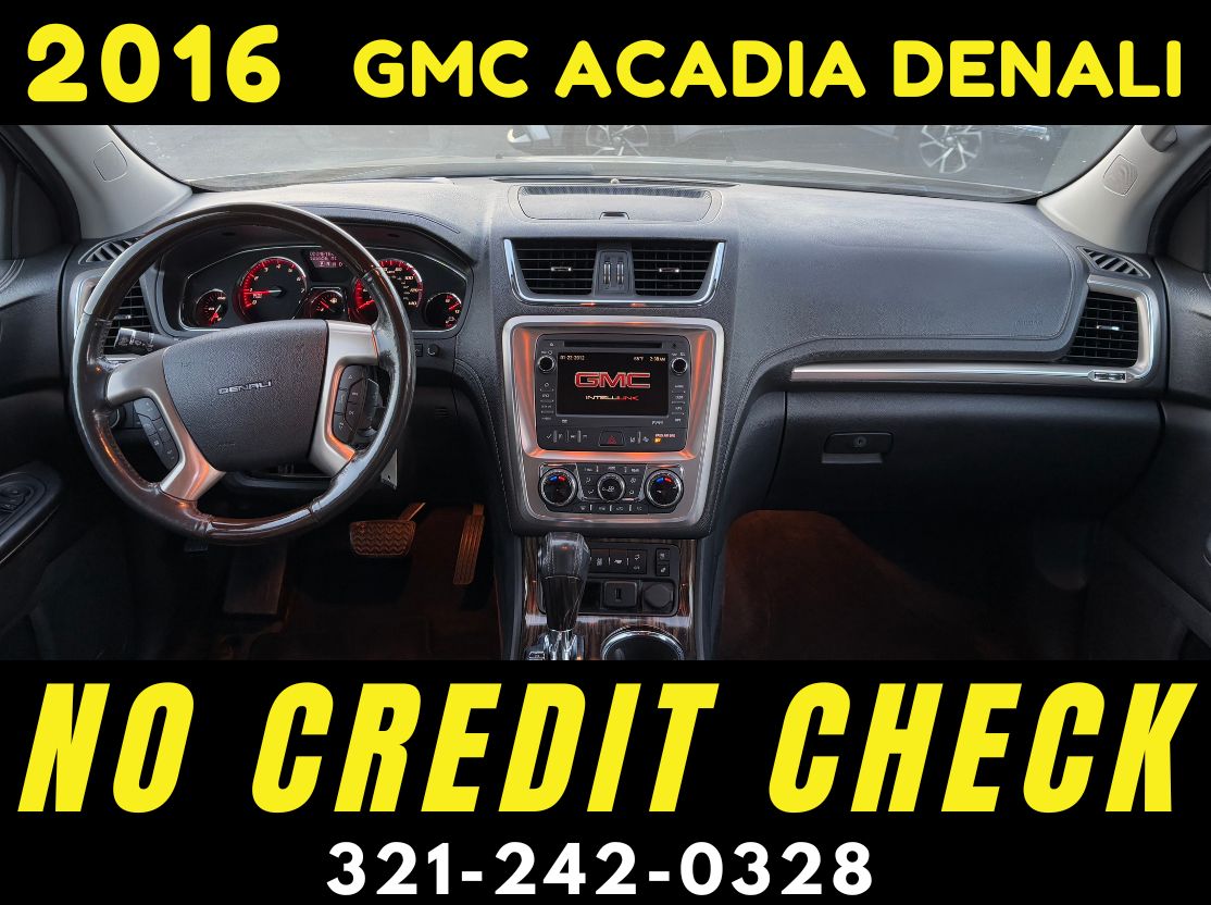 2016 GMC ACADIA DENALI 3 ROW - WE FINANCE NO CREDIT CHECK!! - Image 9