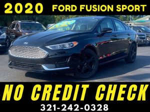 -2020 FORD FUSION SPORT - NO CREDIT CHECK!