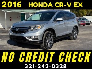 -2016 HONDA CR-V EXL - NO CREDIT CHECK!