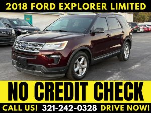 2018 FORD EXPLORER 3RD ROW - NO CREDIT CHECK!