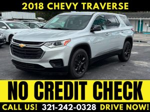 2018 CHEVY TRAVERSE 3RD ROW! - NO CREDIT CHECK!