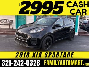 2018 KIA SPORTAGE - $2995 CASH CAR!