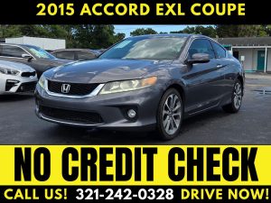 -2015 HONDA ACCORD EXL - NO CREDIT CHECK!