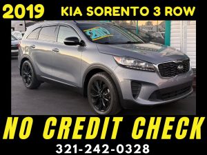 -2019 KIA SORENTO SPORT 3 ROW - NO CREDIT CHECK!
