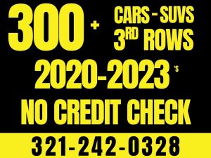 300 CARS & SUVS IN STOCK!- NO CREDIT CHECK!+