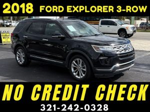 -2018 FORD EXPLORER LIMITED 3 ROW - NO CREDIT CHECK!