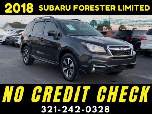 -2018 SUBARU FORESTER LIMITED - NO CREDIT CHECK!