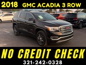 -2018 GMC ACADIA 3 ROW - NO CREDIT CHECK!