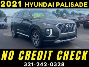 -2021 HYUNDAI PALISADE LUXURY 3 ROW - NO CREDIT CHECK!