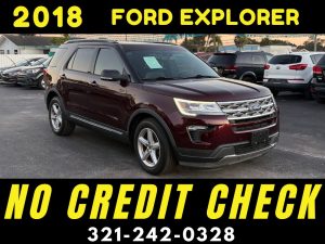 -2018 FORD EXPLORER 3 ROW - NO CREDIT CHECK!