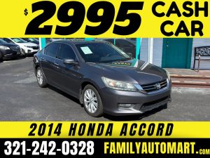 2014 HONDA ACCORD - $2995 CASH PRICE!