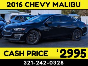 2016 CHEVY MALIBU LS - $2995 CASH PRICE!