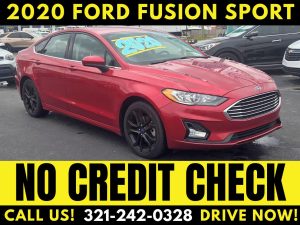 2020 FORD FUSION SPORT - WE FINANCE NO CREDIT CHECK!  CALL TO DRIVE NOW!
