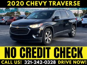2020 CHEVY TRAVERSE 3 ROW - WE FINANCE NO CREDIT CHECK!  CALL TO DRIVE NOW!