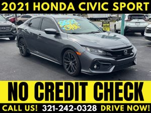 2021 HONDA CIVIC SPORT - WE FINANCE NO CREDIT CHECK!  CALL TO DRIVE NOW!
