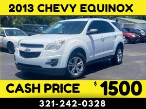 2013 CHEVY EQUINOX - $1500 CASH PRICE!