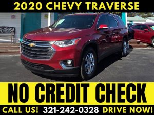 WE FINANCE! - 2020 CHEVY TRAVERSE 3RD ROW! - NO CREDIT CHECK!