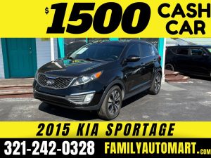2015 KIA SPORTAGE - $1500 CASH PRICE!