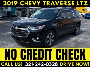 2019 CHEVY TRAVERSE LTZ 3 ROW - WE FINANCE NO CREDIT CHECK!  CALL TO DRIVE NOW!