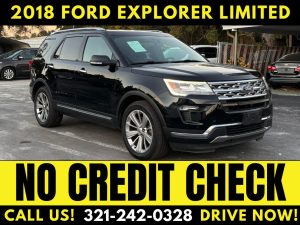 2018 FORD EXPLORER LIMITED 3 ROW - WE FINANCE NO CREDIT CHECK!