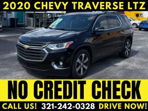 2020 CHEVY TRAVERSE LTZ! - WE FINANCE! - NO CREDIT CHECK!