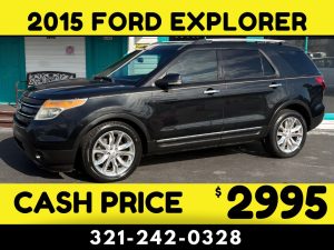 2015 FORD EXPLORER 3 ROW - $2995 CASH CAR!