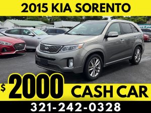 2015 KIA SORENTO! - $2000 CASH CAR