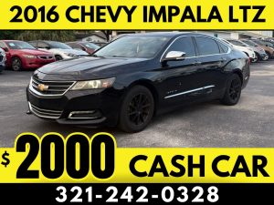 2016 CHEVY IMPALA LTZ - $2000 CASH CAR!