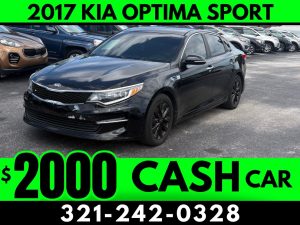 2017 KIA OPTIMA SPORT! - $2000 CASH PRICE!