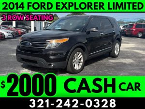 2014 FORD EXPLORER LIMITED! - $2000 CASH CAR!