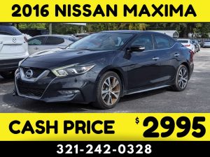 2016 NISSAN MAXIMA - $3000 CASH CAR!