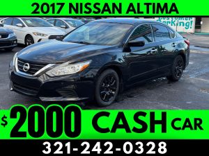 2017 NISSAN ALTIMA! - $2000 CASH CAR!