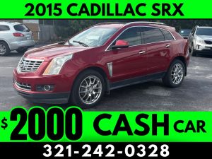 2015 CADILLAC SRX! - $2000 CASH PRICE!