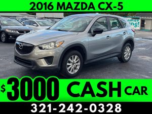 2016 MAZDA CX5! - $3000 CASH CAR!