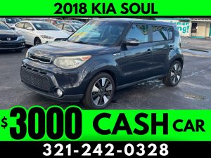2018 KIA SOUL! - $3000 CASH PRICE!