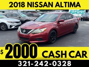 2018 NISSAN ALTIMA! - $2000 CASH CAR!