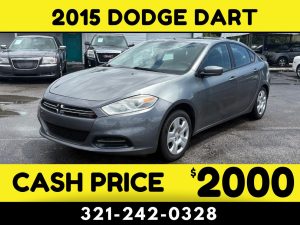 2015 DODGE DART - $2000 CASH CAR!