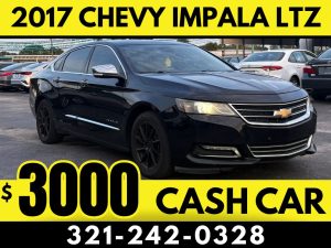 2017 CHEVY IMPALA LTZ - $3000 CASH CAR!