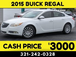 2015 BUICK REGAL - $3000 CASH PRICE!