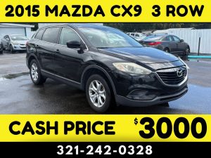 2015 MAZDA CX-9 3 ROW - $3000 CASH CAR!