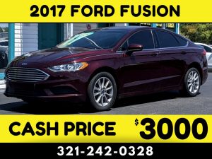 2017 FORD FUSION LIMITED - $3000 CASH PRICE!