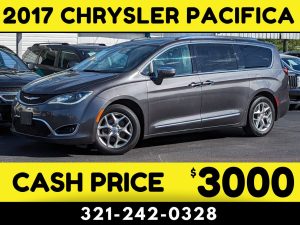 2017 CHRYSLER PACIFICA 3 ROW - $3000 CASH PRICE!