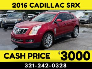 2016 CADILLAC SRX - $3000 CASH CAR!